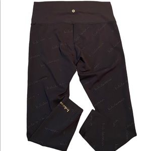 Lululemon Wunder Train Tight Special Edition Embossed